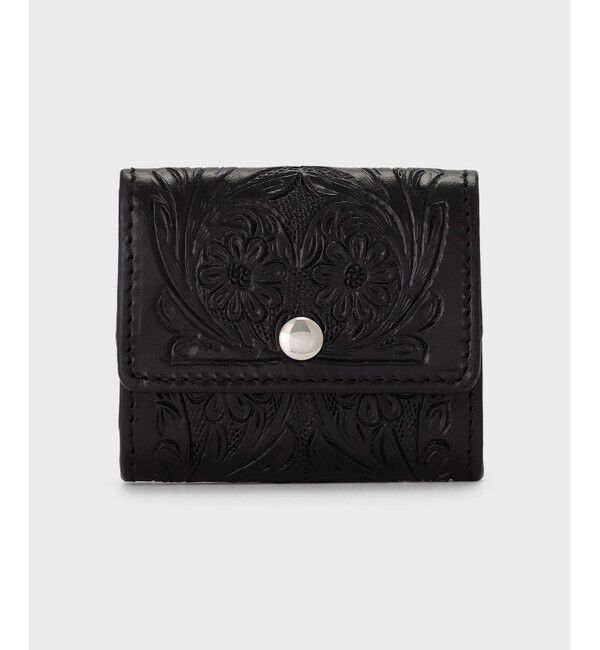 Carving Tribes「Mini CoinCase」|財布|ブラック