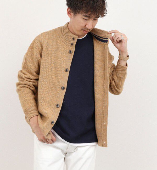 NOLLEY'S goodman「カノコスタンドカーディガン 26AW」|カーディガン|