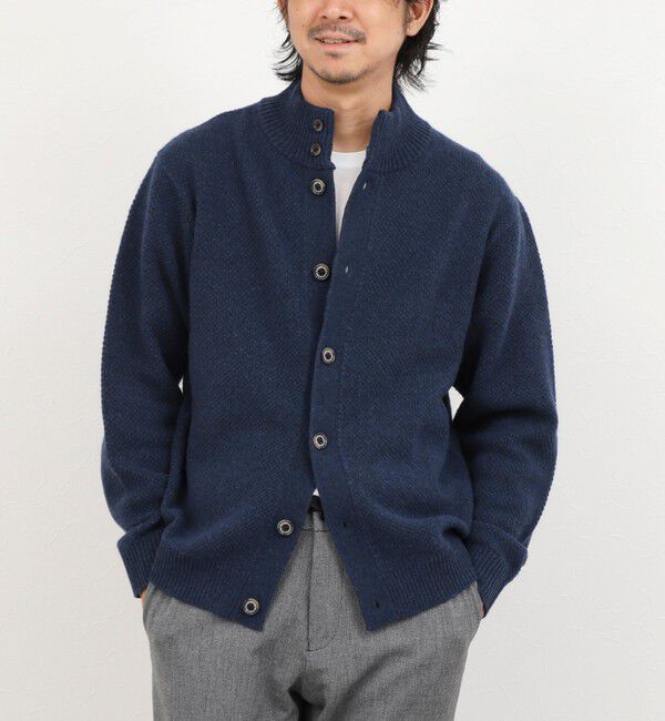 NOLLEY'S goodman「カノコスタンドカーディガン 26AW」|カーディガン|