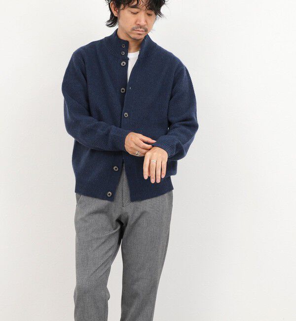 NOLLEY'S goodman「カノコスタンドカーディガン 26AW」|カーディガン|