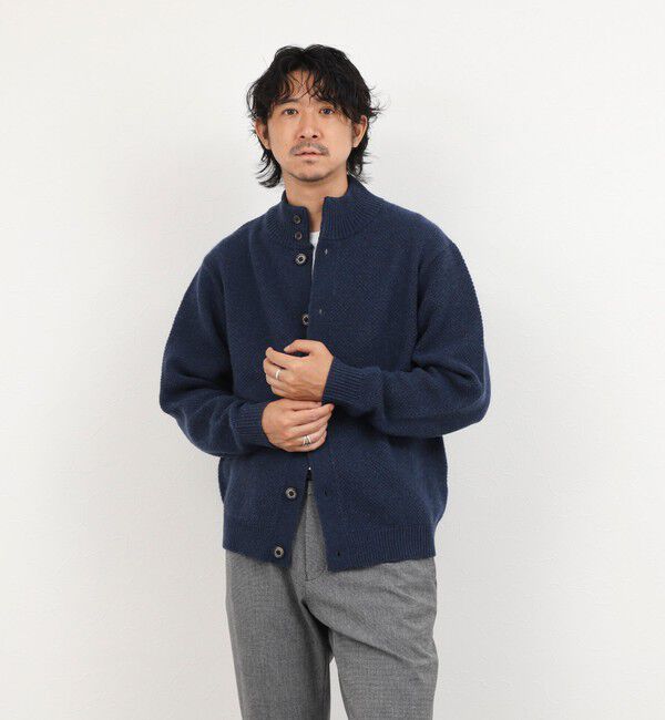 NOLLEY'S goodman「カノコスタンドカーディガン 26AW」|カーディガン|