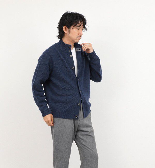 NOLLEY'S goodman「カノコスタンドカーディガン 26AW」|カーディガン|