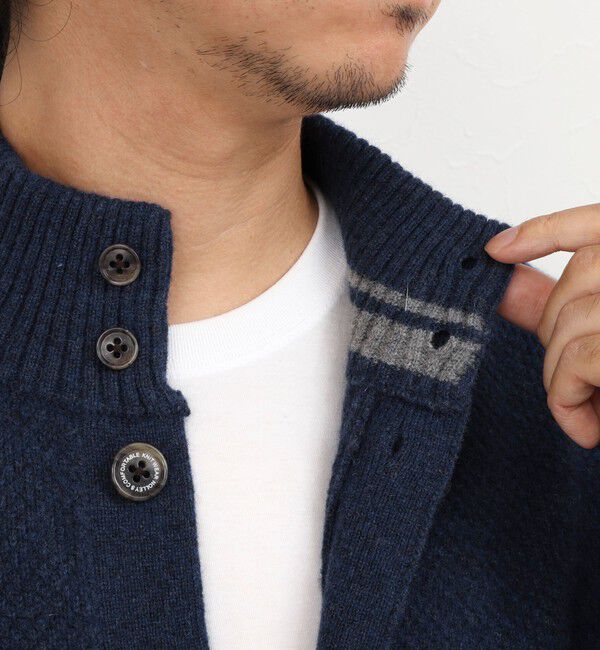 NOLLEY'S goodman「カノコスタンドカーディガン 26AW」|カーディガン|