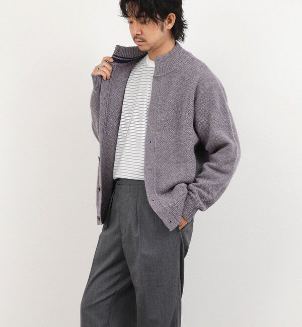 NOLLEY'S goodman「カノコスタンドカーディガン 26AW」|カーディガン|