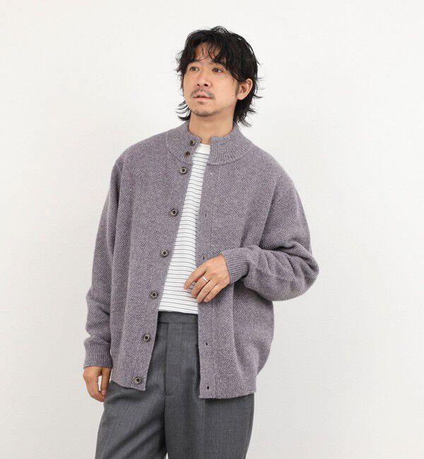 NOLLEY'S goodman「カノコスタンドカーディガン 26AW」|カーディガン|