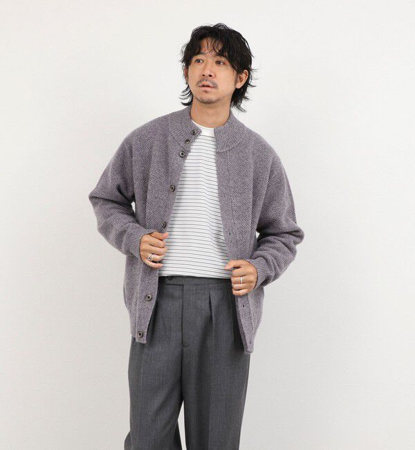NOLLEY'S goodman「カノコスタンドカーディガン 26AW」|カーディガン|