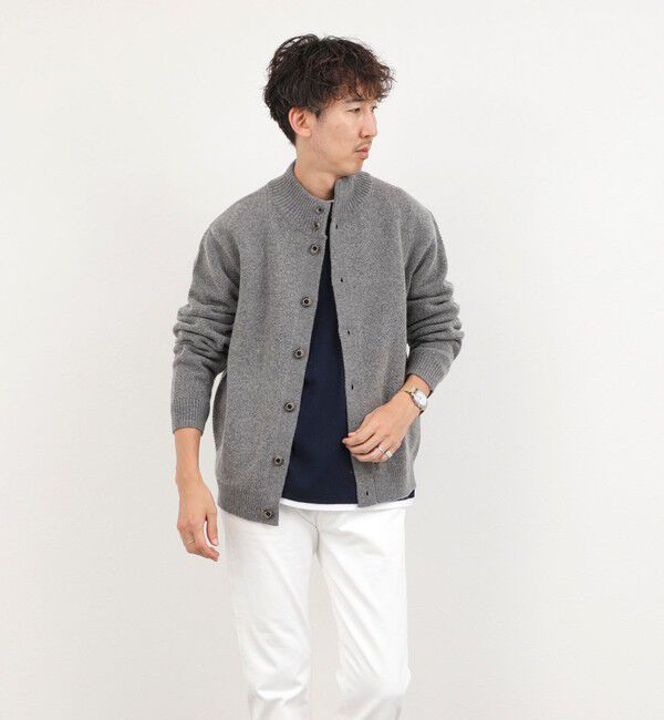 NOLLEY'S goodman「カノコスタンドカーディガン 26AW」|カーディガン|