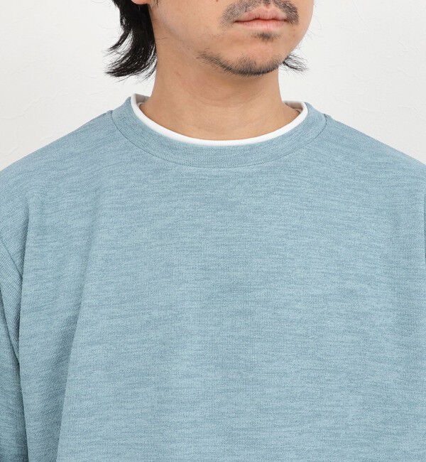 NOLLEY'S goodman「メランジＷフェイスダブルカラー LS Tee 26AW」|Tシャツ・カットソー|