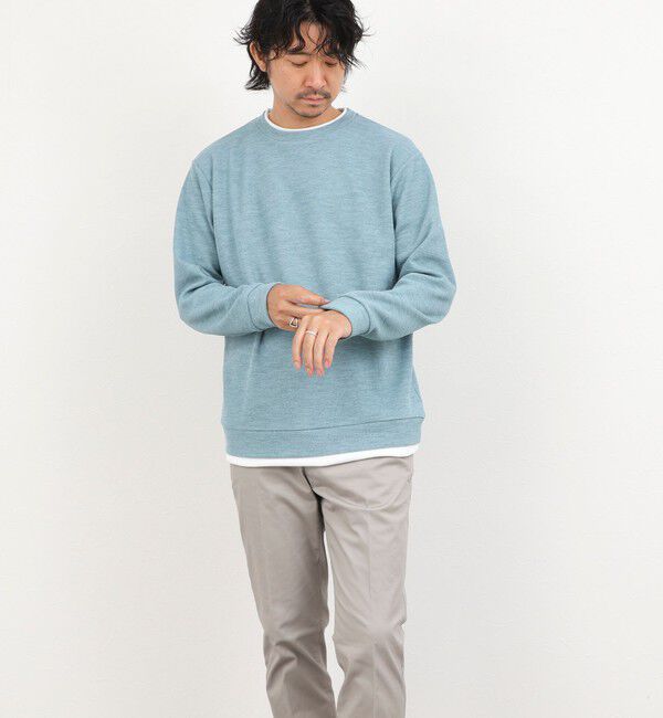 NOLLEY'S goodman「メランジＷフェイスダブルカラー LS Tee 26AW」|Tシャツ・カットソー|