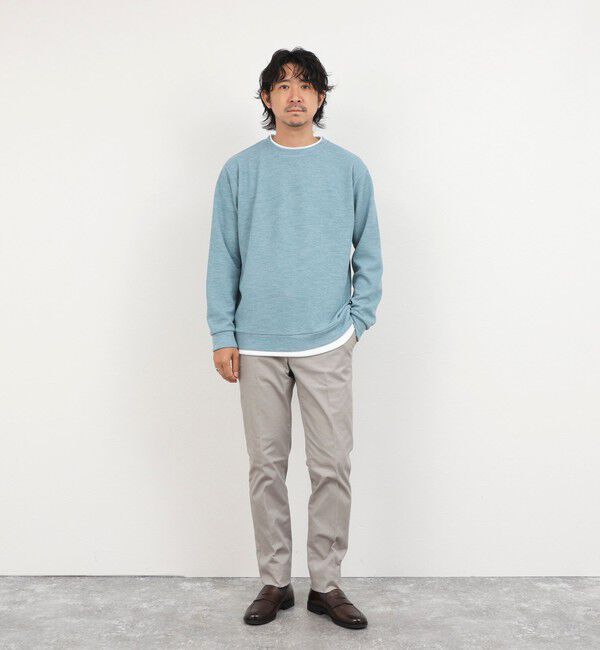 NOLLEY'S goodman「メランジＷフェイスダブルカラー LS Tee 26AW」|Tシャツ・カットソー|