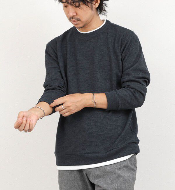 NOLLEY'S goodman「メランジＷフェイスダブルカラー LS Tee 26AW」|Tシャツ・カットソー|