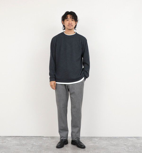 NOLLEY'S goodman「メランジＷフェイスダブルカラー LS Tee 26AW」|Tシャツ・カットソー|