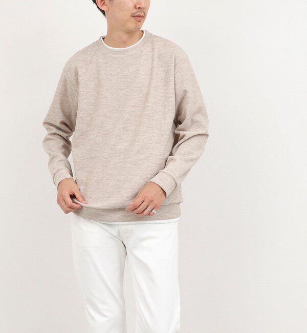 NOLLEY'S goodman「メランジＷフェイスダブルカラー LS Tee 26AW」|Tシャツ・カットソー|