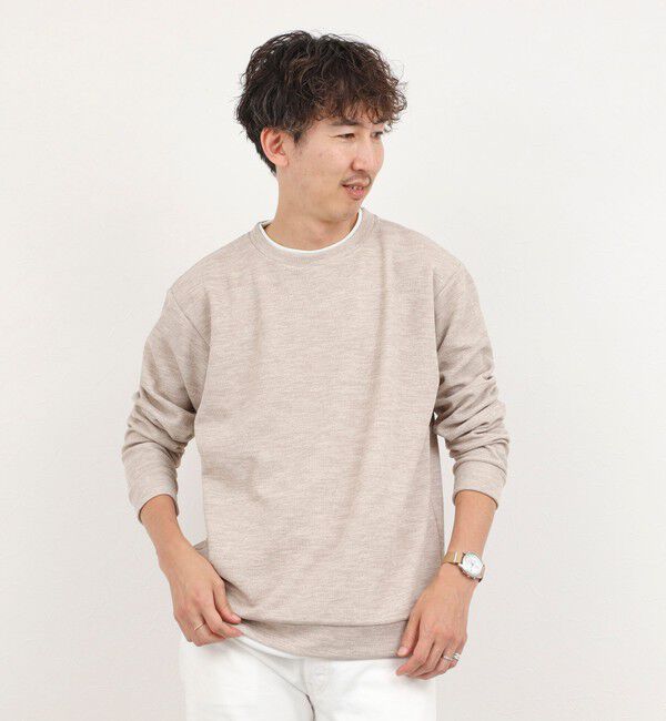 NOLLEY'S goodman「メランジＷフェイスダブルカラー LS Tee 26AW」|Tシャツ・カットソー|