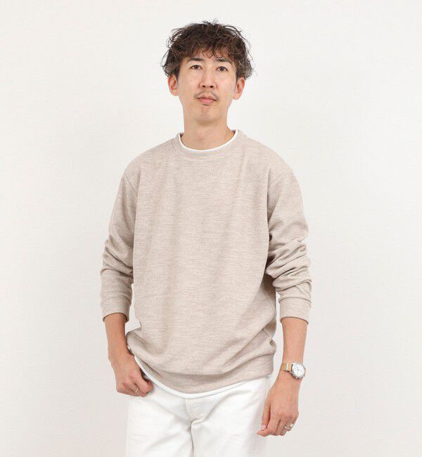 NOLLEY'S goodman「メランジＷフェイスダブルカラー LS Tee 26AW」|Tシャツ・カットソー|