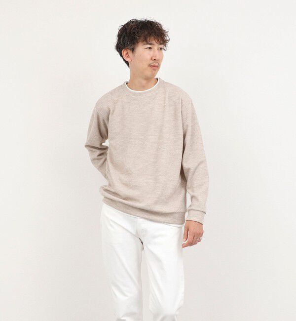 NOLLEY'S goodman「メランジＷフェイスダブルカラー LS Tee 26AW」|Tシャツ・カットソー|