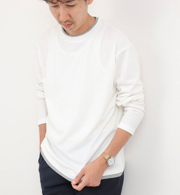 NOLLEY'S goodman「リンクスダブルカラー LS Tee 26AW」|Tシャツ・カットソー|