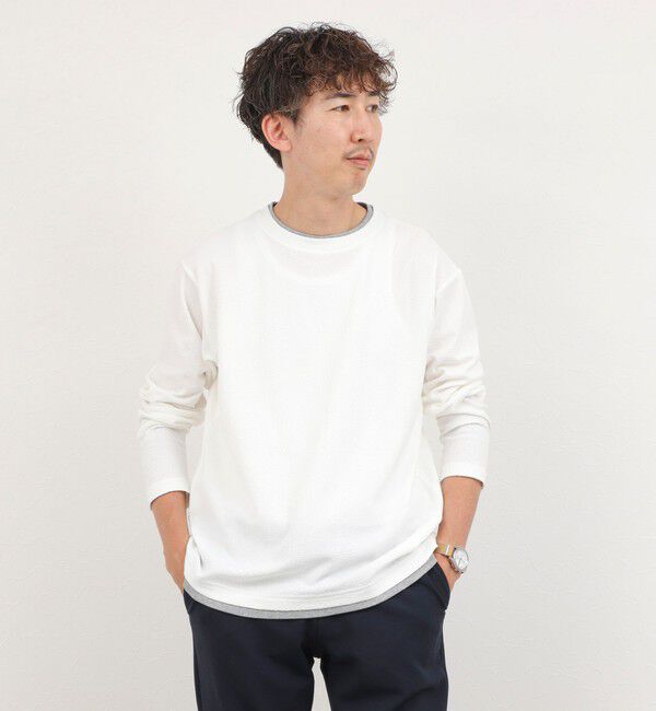 NOLLEY'S goodman「リンクスダブルカラー LS Tee 26AW」|Tシャツ・カットソー|