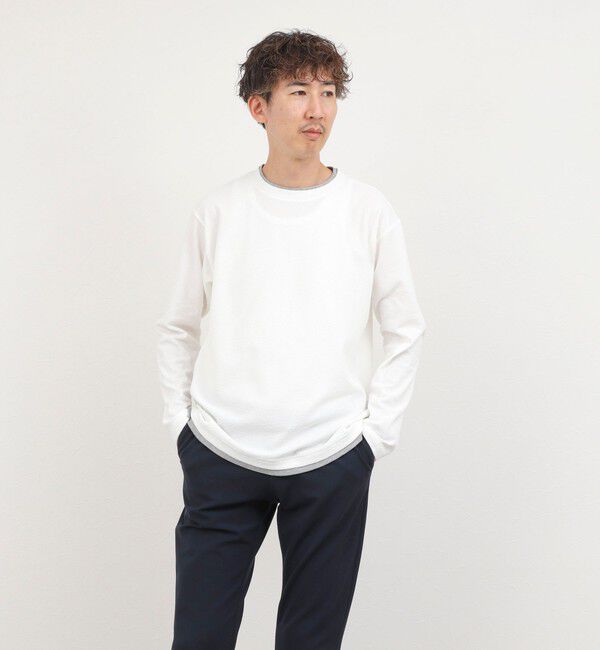 NOLLEY'S goodman「リンクスダブルカラー LS Tee 26AW」|Tシャツ・カットソー|