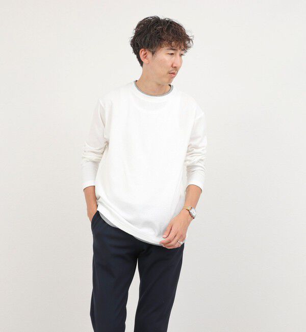NOLLEY'S goodman「リンクスダブルカラー LS Tee 26AW」|Tシャツ・カットソー|