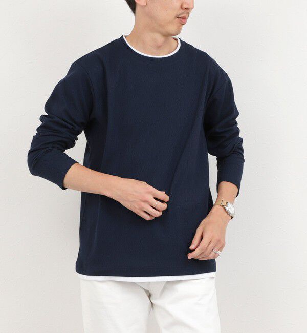 NOLLEY'S goodman「リンクスダブルカラー LS Tee 26AW」|Tシャツ・カットソー|