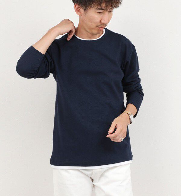 NOLLEY'S goodman「リンクスダブルカラー LS Tee 26AW」|Tシャツ・カットソー|