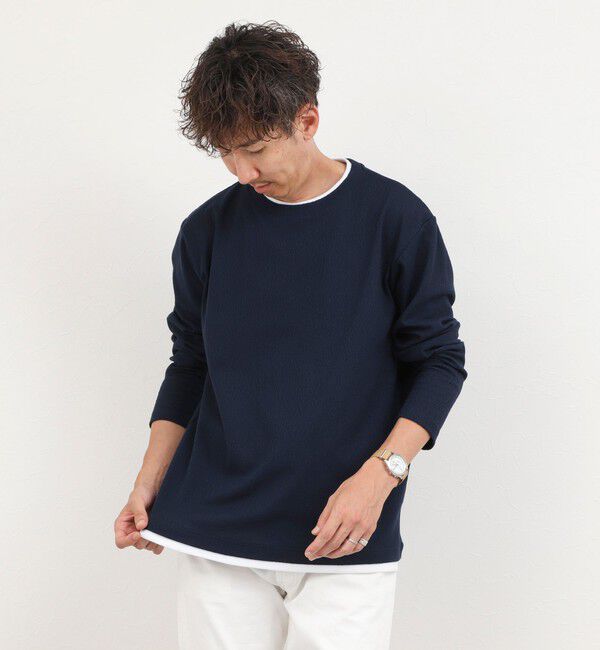 NOLLEY'S goodman「リンクスダブルカラー LS Tee 26AW」|Tシャツ・カットソー|