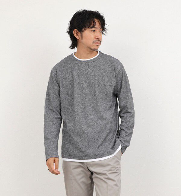 NOLLEY'S goodman「リンクスダブルカラー LS Tee 26AW」|Tシャツ・カットソー|