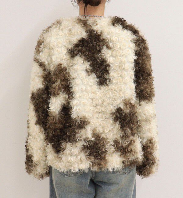 fredy emue「MIX Curlyフェイクファーコート」|その他|