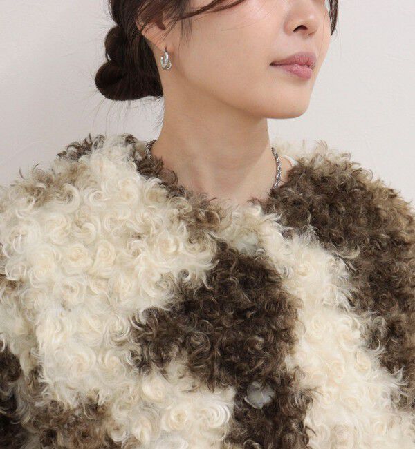 fredy emue「MIX Curlyフェイクファーコート」|その他|