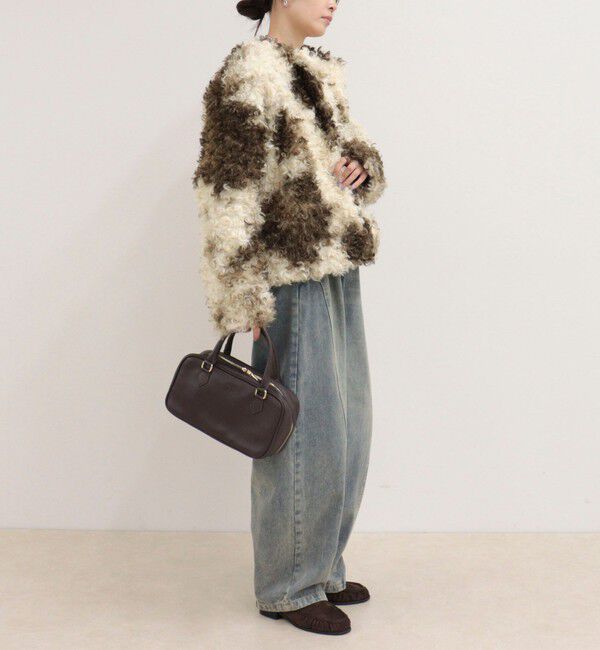 fredy emue「MIX Curlyフェイクファーコート」|その他|