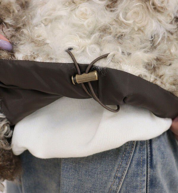 fredy emue「MIX Curlyフェイクファーコート」|その他|