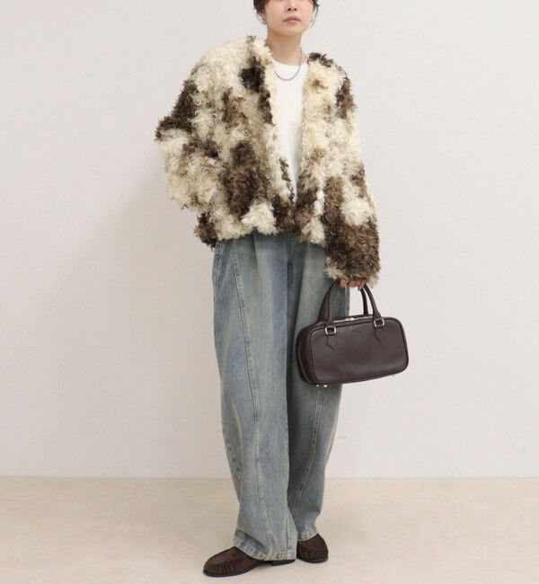 fredy emue「MIX Curlyフェイクファーコート」|その他|