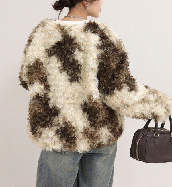 fredy emue「MIX Curlyフェイクファーコート」|その他|