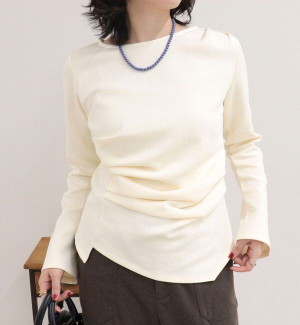 fredy emue「アシメデザインポンチブラウス」|Tシャツ・カットソー|