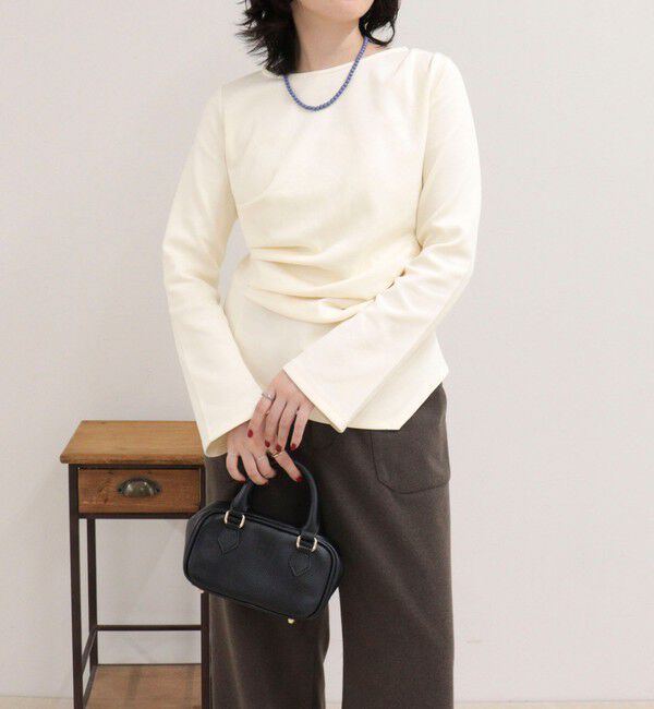 fredy emue「アシメデザインポンチブラウス」|Tシャツ・カットソー|