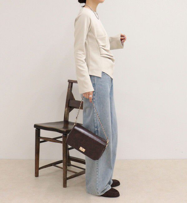 fredy emue「アシメデザインポンチブラウス」|Tシャツ・カットソー|