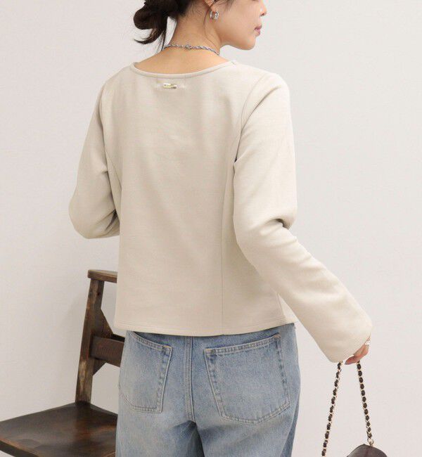 fredy emue「アシメデザインポンチブラウス」|Tシャツ・カットソー|