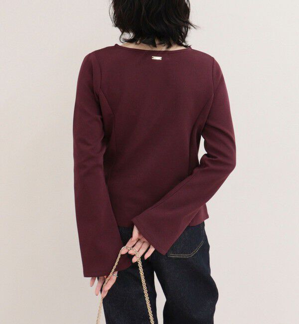 fredy emue「アシメデザインポンチブラウス」|Tシャツ・カットソー|