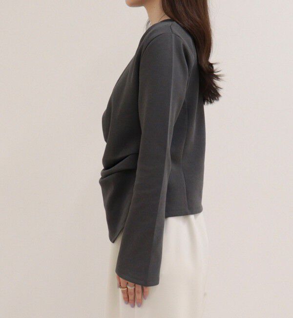 fredy emue「アシメデザインポンチブラウス」|Tシャツ・カットソー|