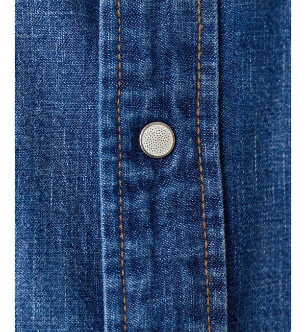  「【Wrangler】刺繍デニムシャツ」|シャツ・ブラウス|