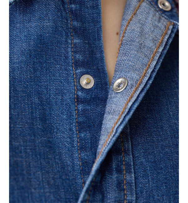  「【Wrangler】刺繍デニムシャツ」|シャツ・ブラウス|