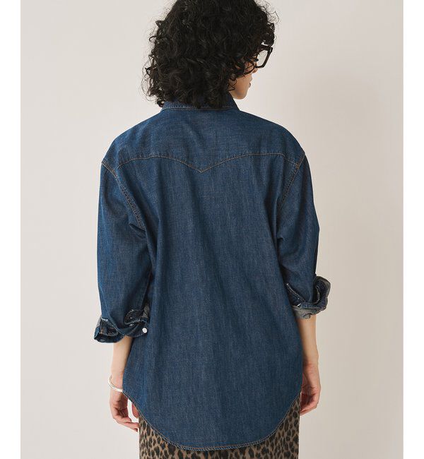  「【Wrangler】刺繍デニムシャツ」|シャツ・ブラウス|