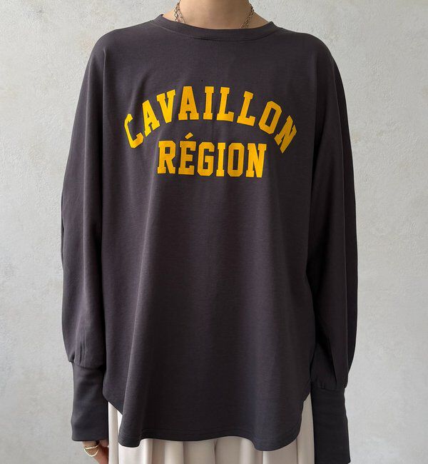  「CAVAILLON REGIONドルマンプリントロンTEE」|Tシャツ・カットソー|