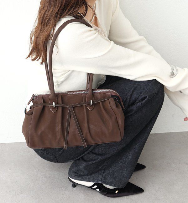  「ドロストリボンBAG」|トートバッグ|
