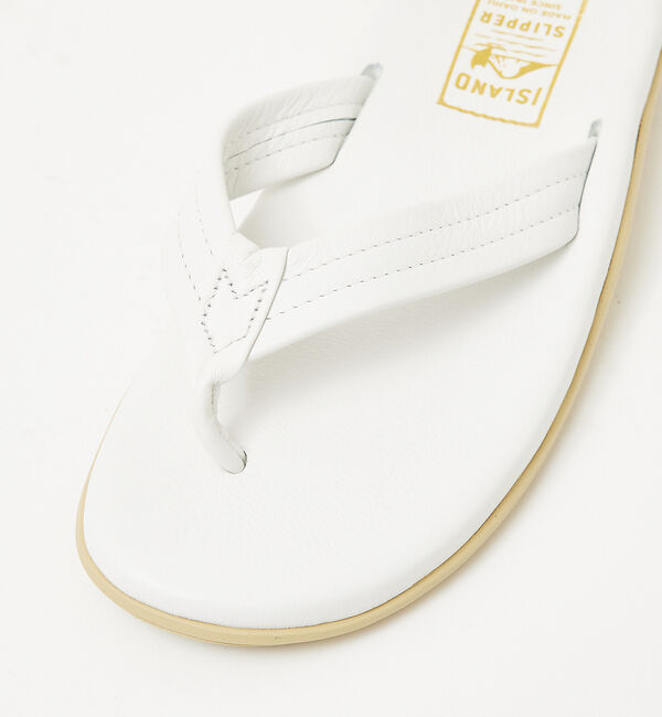 ABAHOUSE「【ISLAND SLIPPER / アイランドスリッパ】レザー トングサンダル」|サンダル|