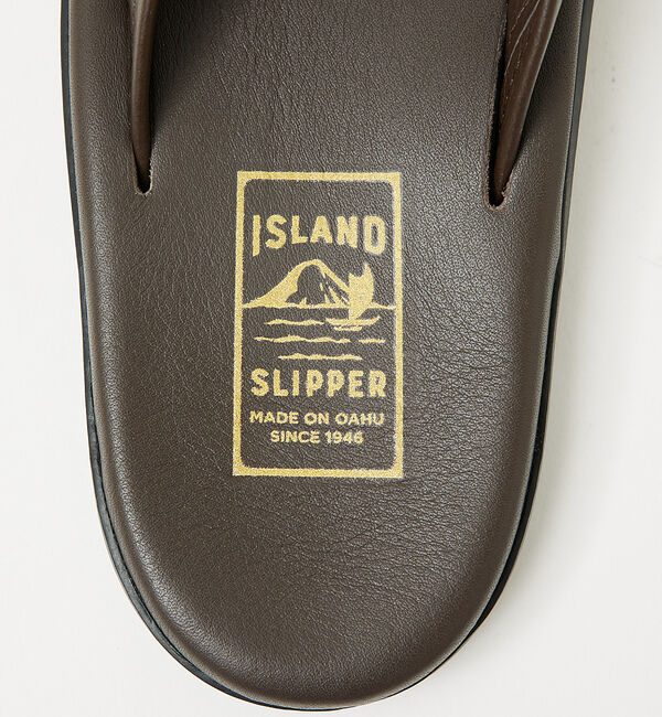 ABAHOUSE「【ISLAND SLIPPER / アイランドスリッパ】レザー トングサンダル」|サンダル|