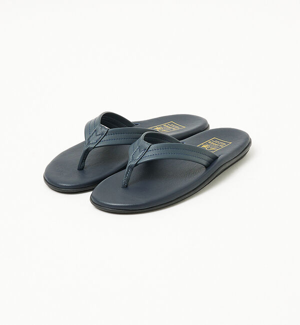 ABAHOUSE「【ISLAND SLIPPER / アイランドスリッパ】レザー トングサンダル」|サンダル|