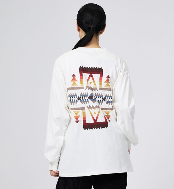ABAHOUSE「【PENDLETON/ペンドルトン】Back Print LS Tee / バッ」|Tシャツ・カットソー|