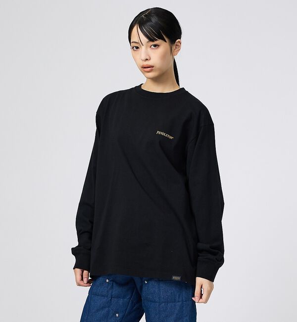 ABAHOUSE「【PENDLETON/ペンドルトン】Back Print LS Tee / バッ」|Tシャツ・カットソー|